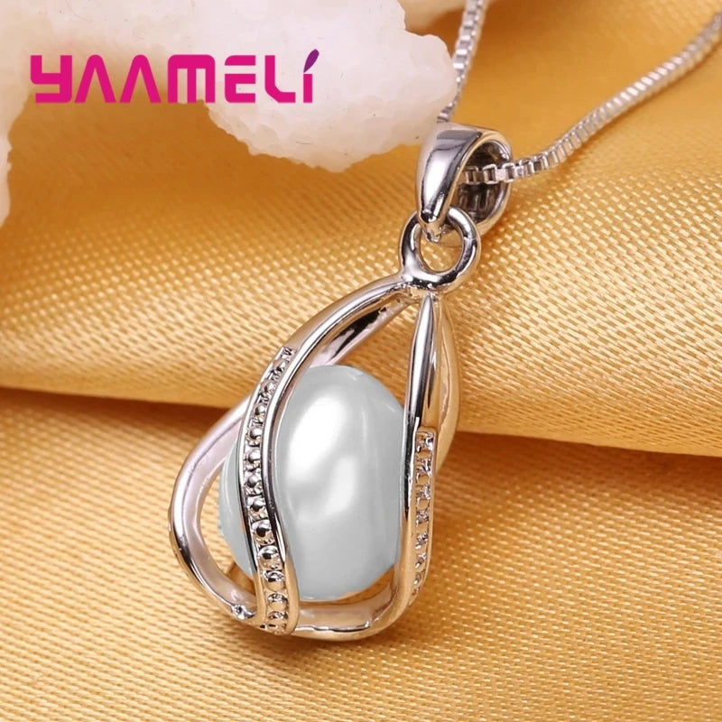 Set Gioielli Perle Argento 925 con Orecchini – uGlam