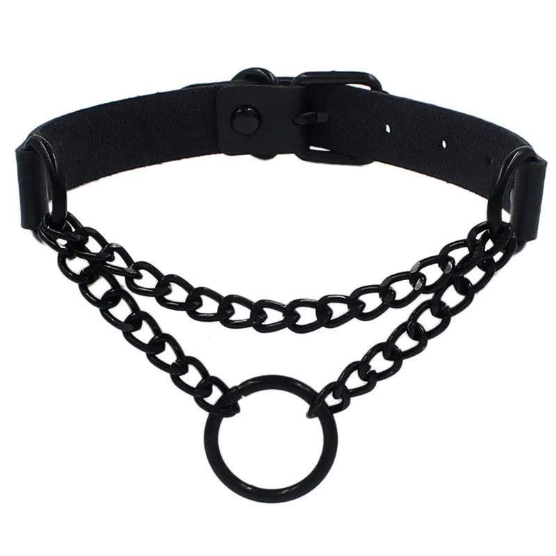 Collana Gothic Punk Nera – uGlam