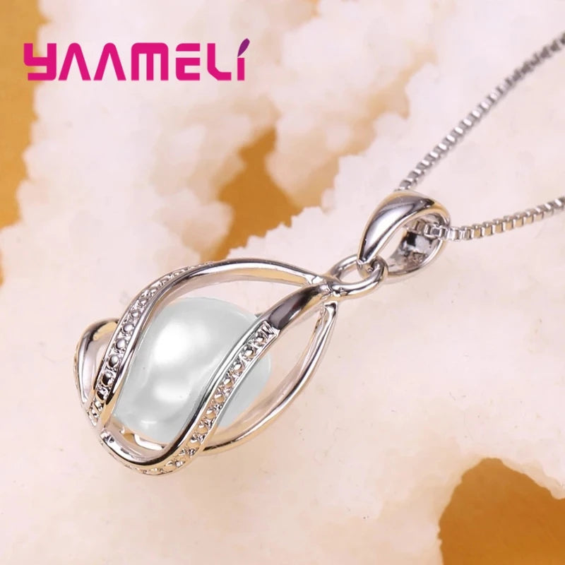 Set Gioielli Perle Argento 925 con Orecchini – uGlam