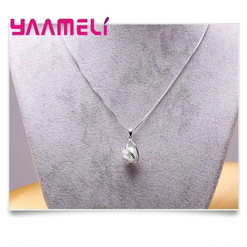 Set Gioielli Perle Argento 925 con Orecchini – uGlam