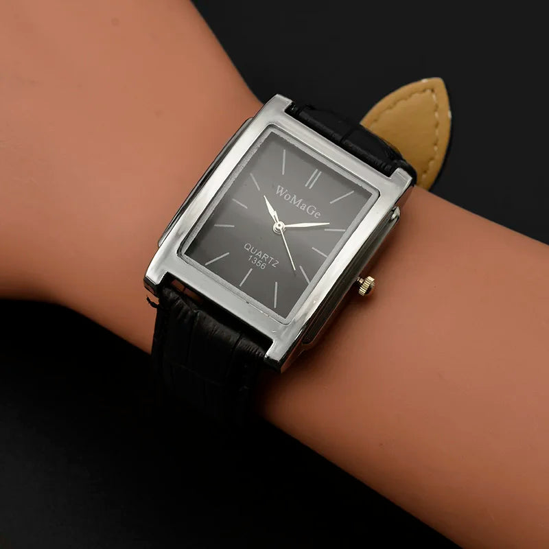 Orologio Donna Rettangolare Luxury | Cinturino in Pelle