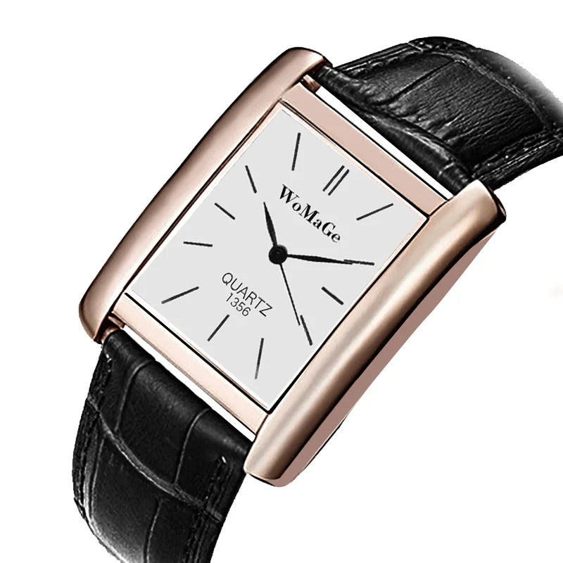 Orologio Donna Rettangolare Luxury | Cinturino in Pelle