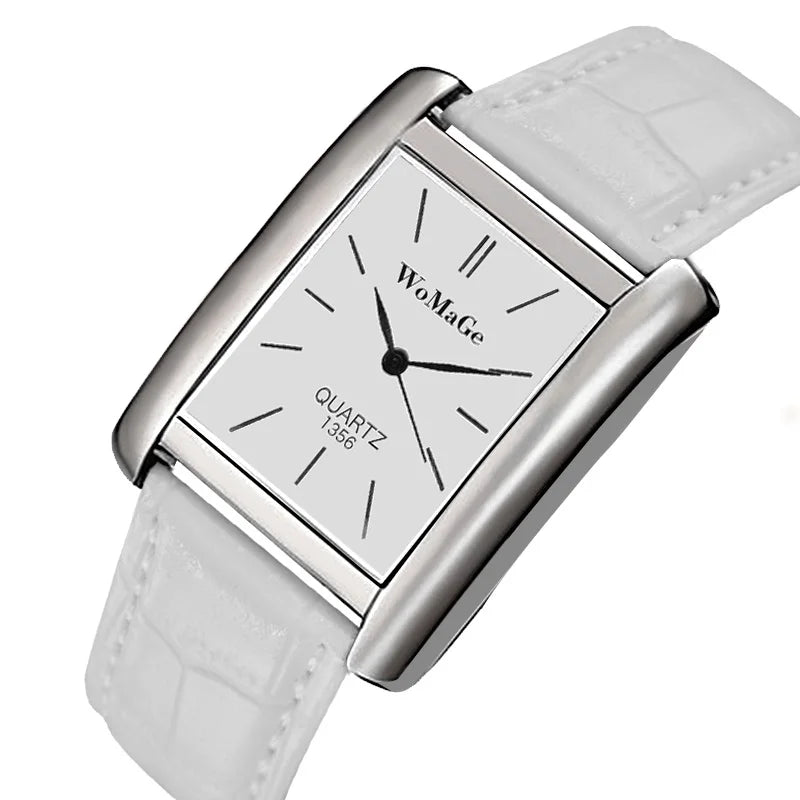Orologio Donna Rettangolare Luxury | Cinturino in Pelle