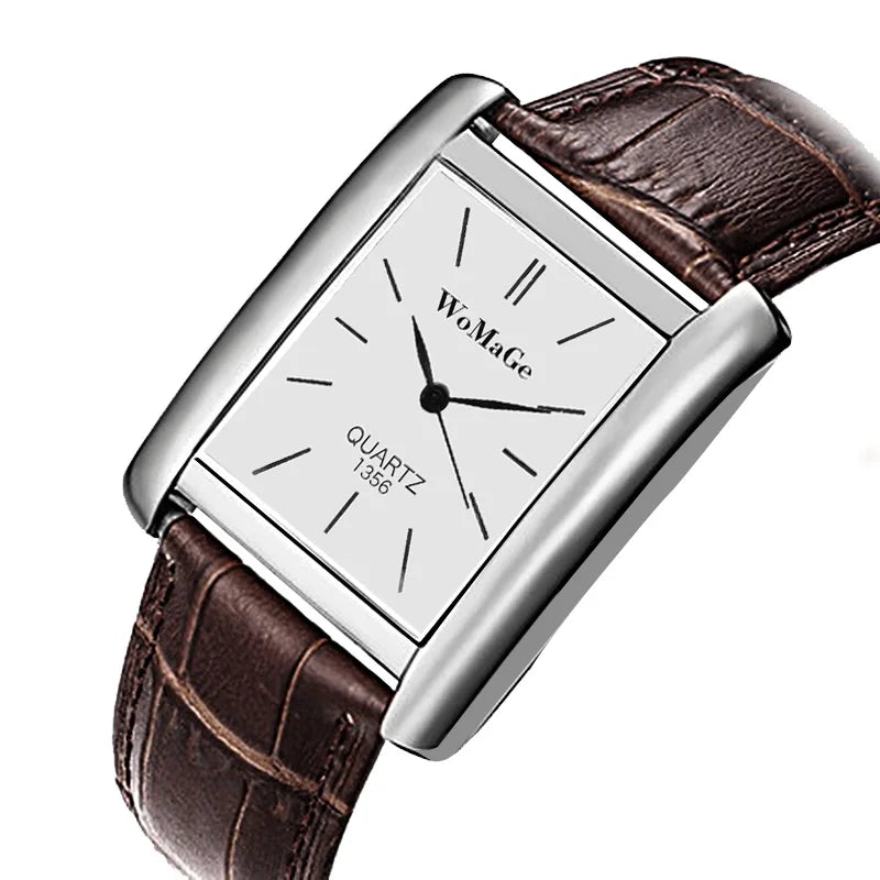 Orologio Donna Rettangolare Luxury | Cinturino in Pelle