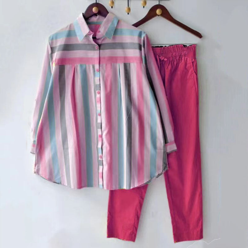 Tuta Casual Plus Size Primavera