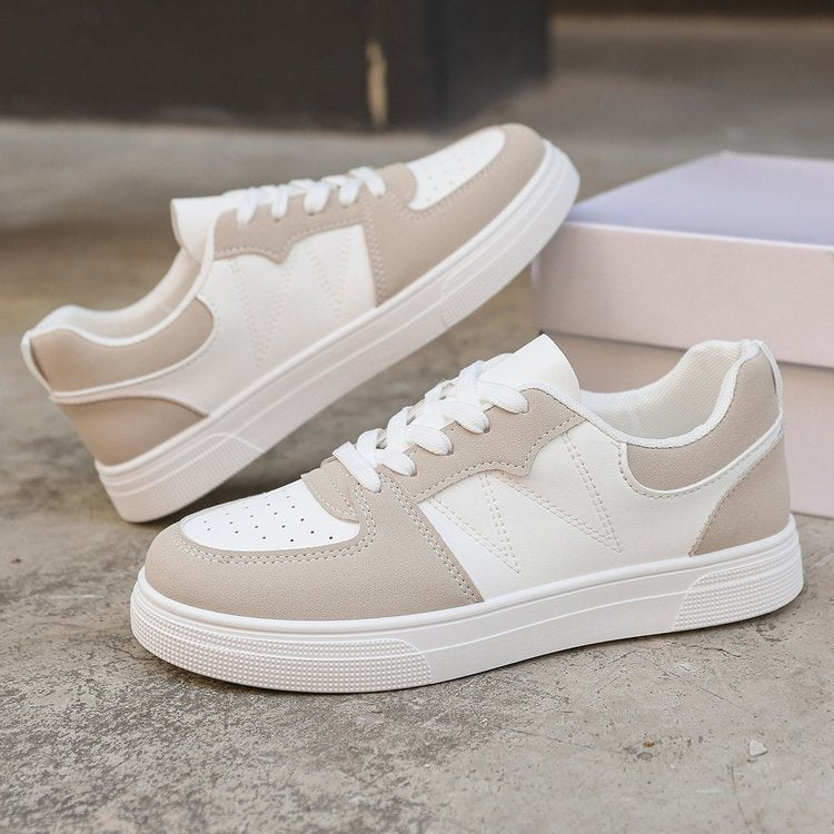 Sneakers Donna Bianche Casual Lace-Up