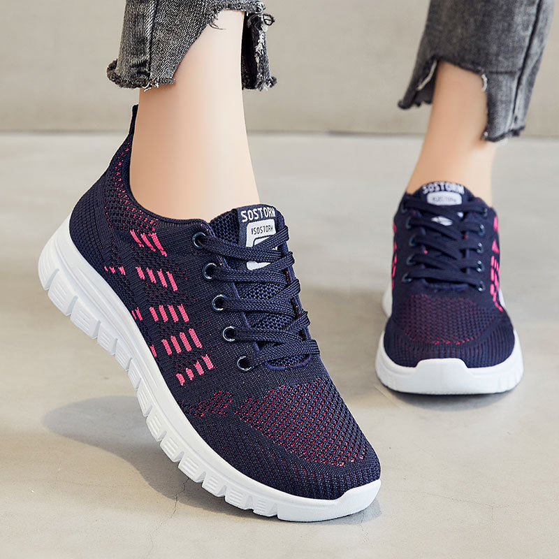 Sneakers Donna Estate 2026 Mesh Traspirante Minimalista