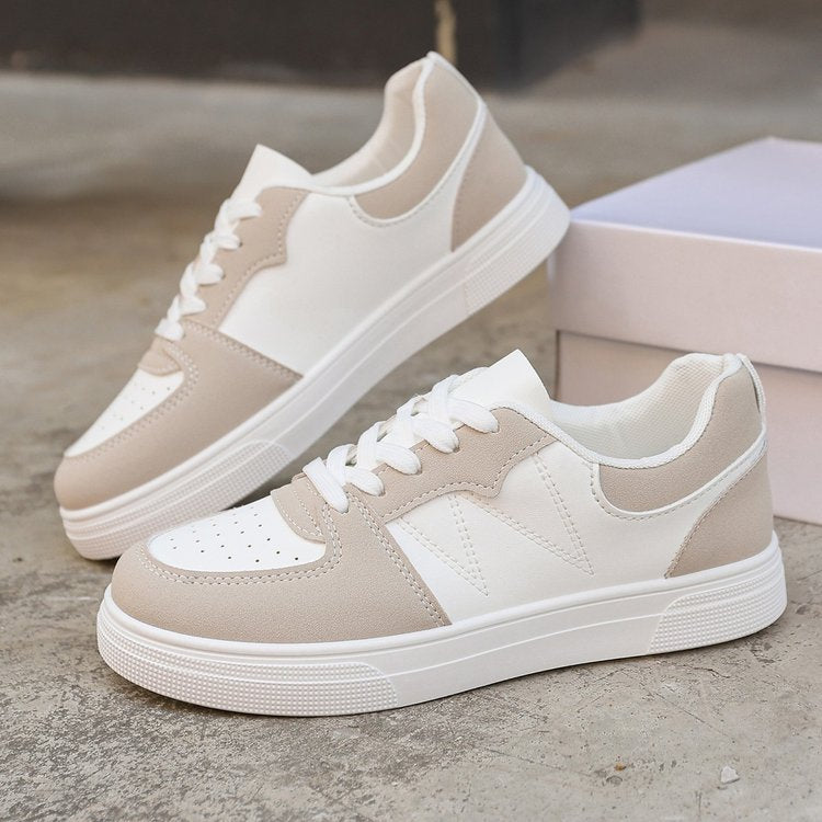 Sneakers Donna Bianche Casual Lace-Up