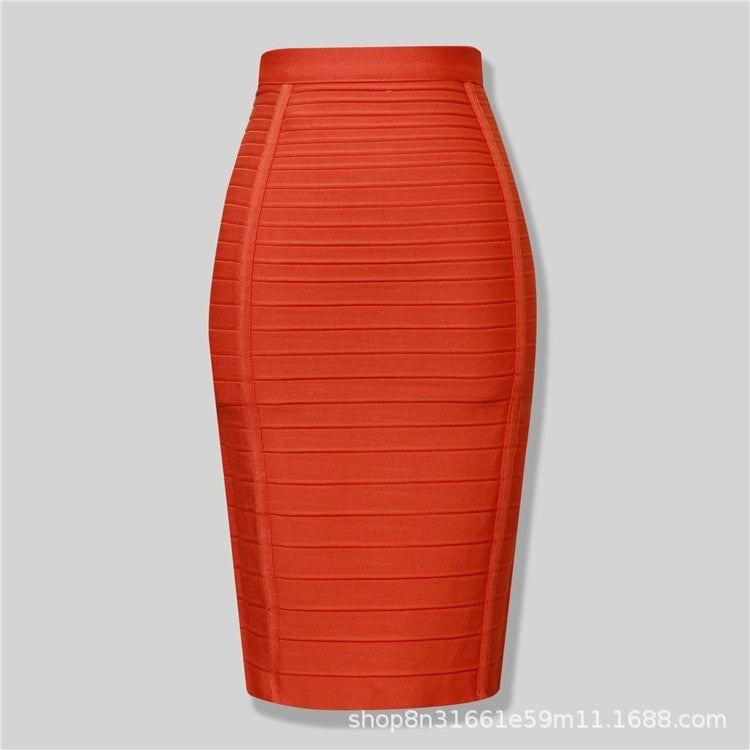 Gonna Fasciante Vita Alta con Zip – 16 Colori