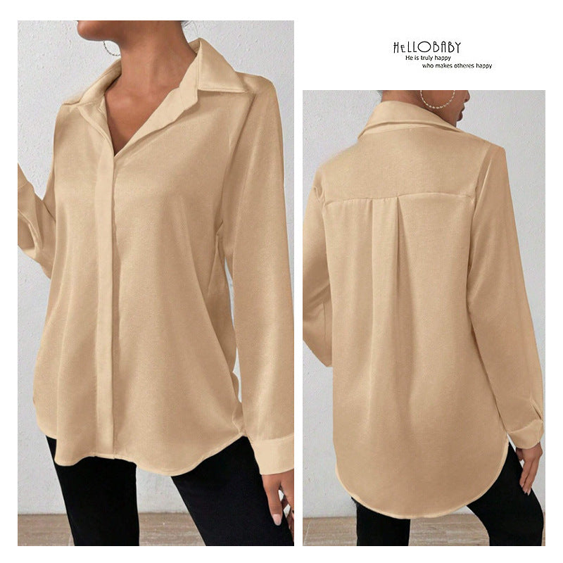 Camicia in Raso Satin Luxe – uGlam