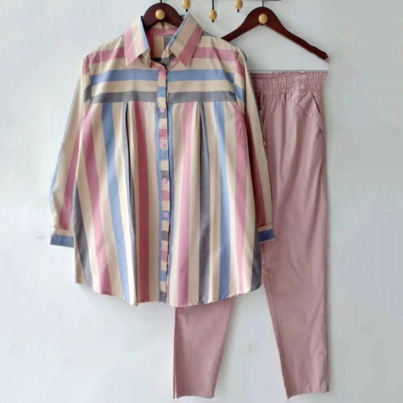 Tuta Casual Plus Size Primavera