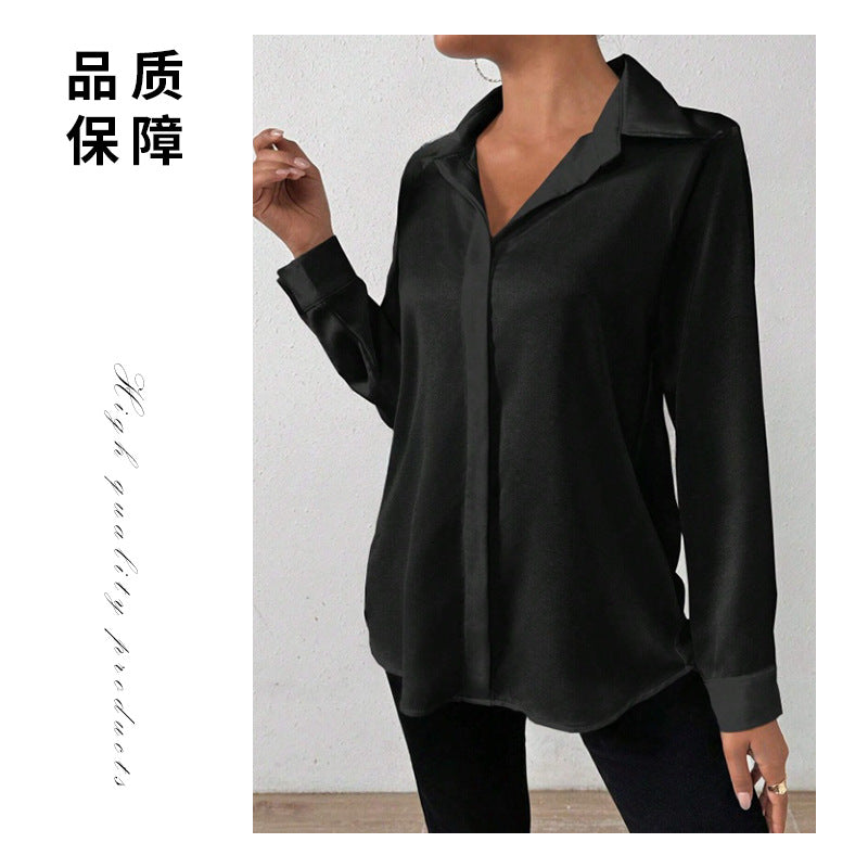 Camicia in Raso Satin Luxe – uGlam