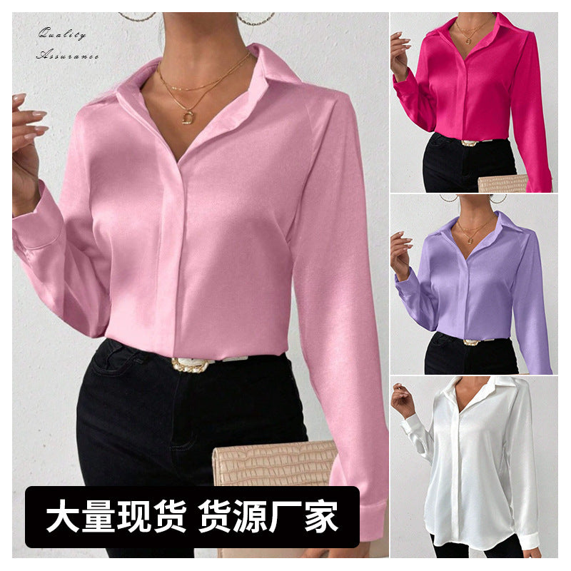 Camicia in Raso Satin Luxe – uGlam
