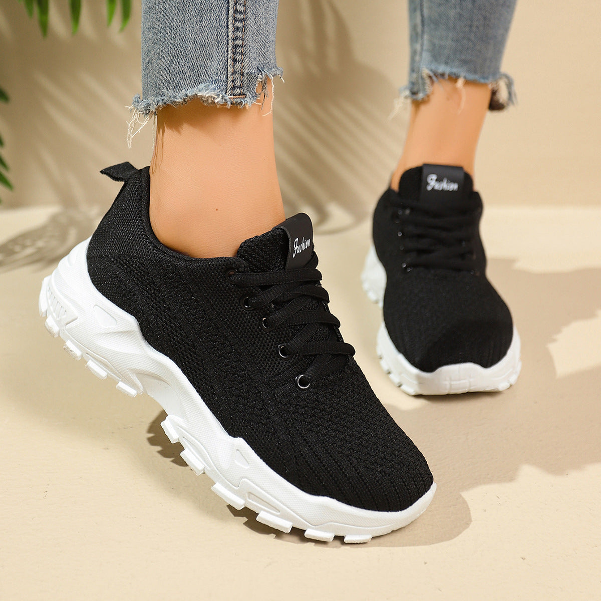 Sneakers Donna Traspiranti Casual Suola Morbida