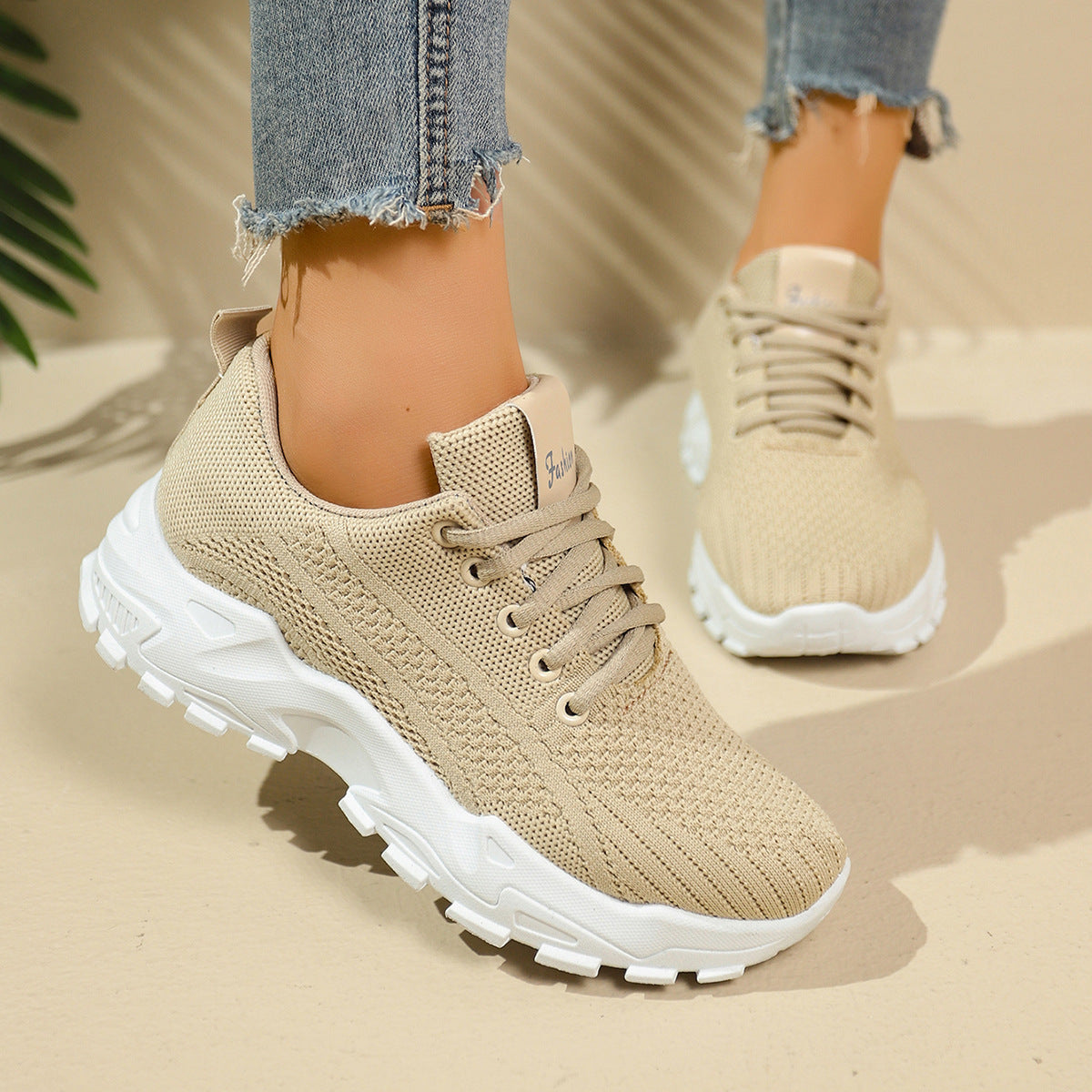 Sneakers Donna Traspiranti Casual Suola Morbida
