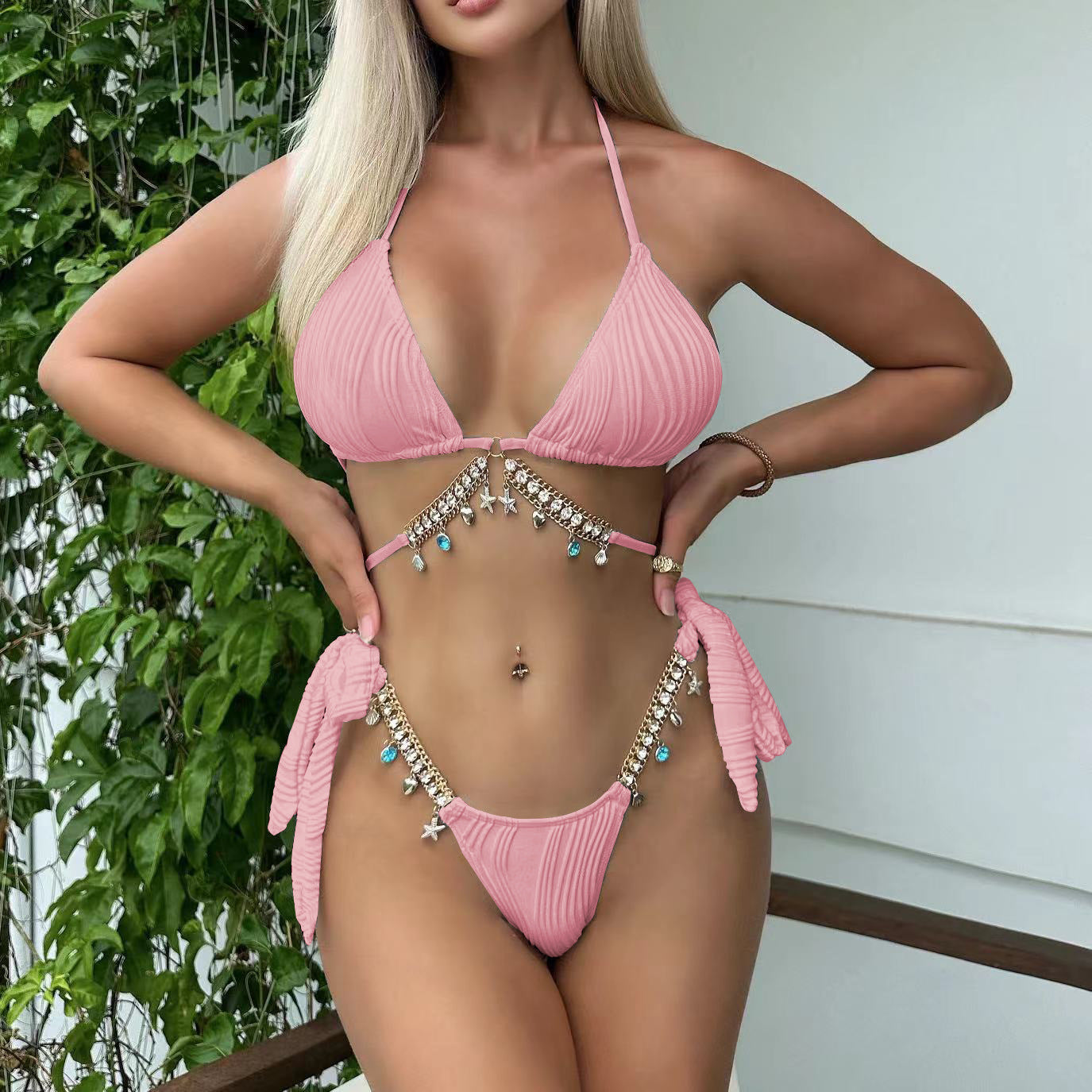 Bikini Chain Luxe uGlam | Costume da Bagno Donna Elegante