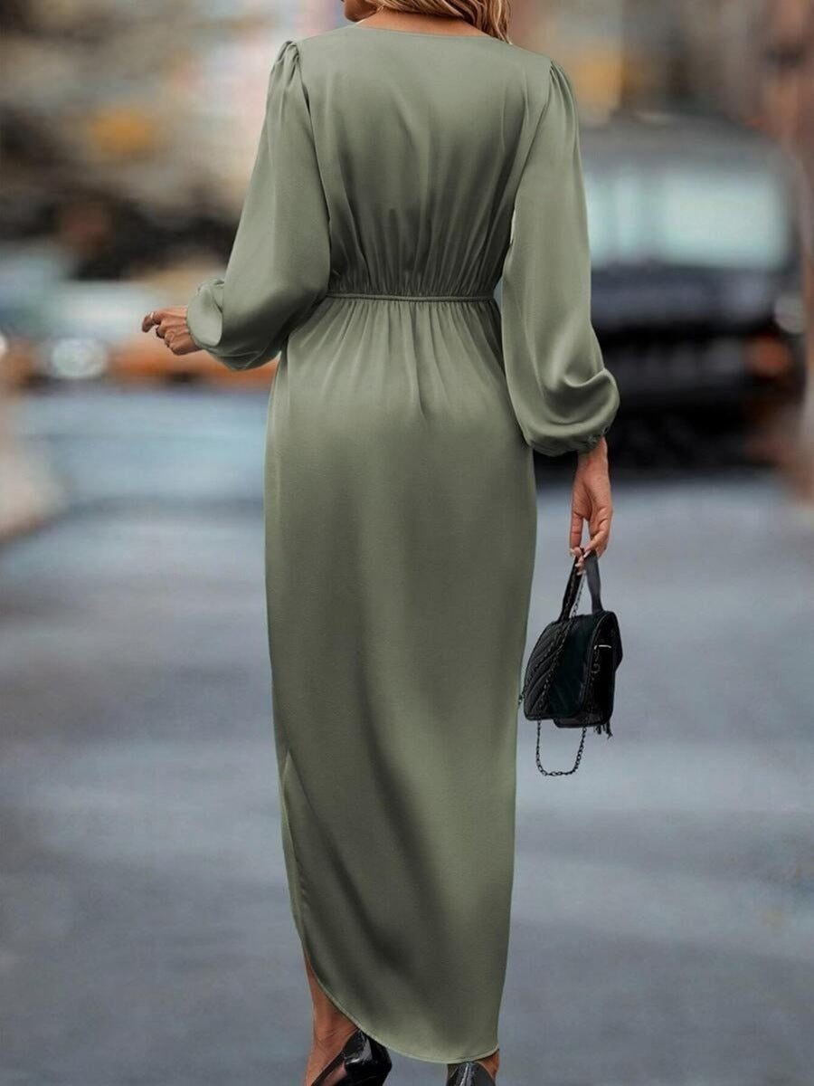 Vestito con Spacco Elegante