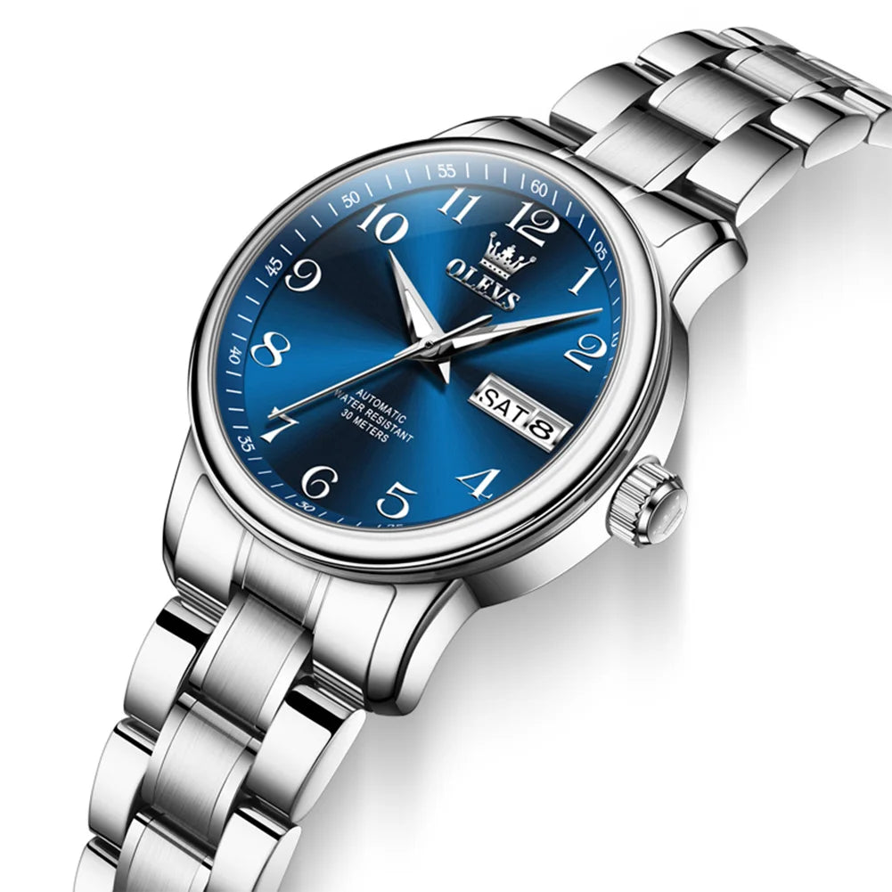 Orologio Donna OLEVS Automatico Meccanico Luxury | Acciaio Impermeabile Luminoso | uGlam