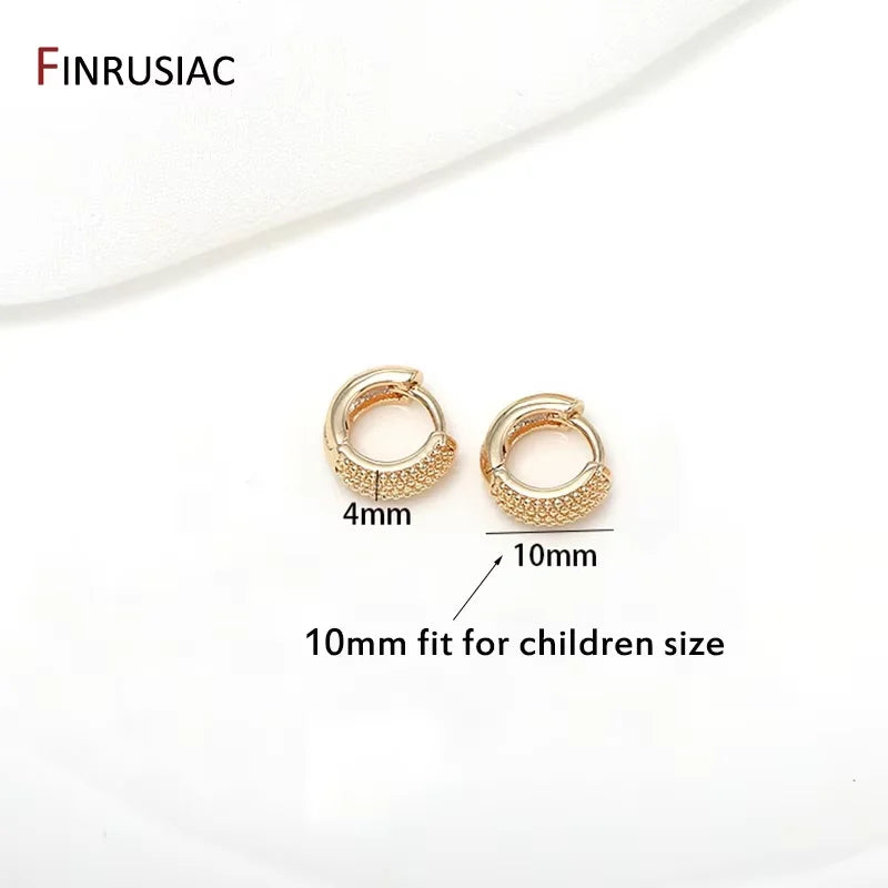 Dorato a Cerchio Orecchini Donna Donna Dorato Anello Orecchini