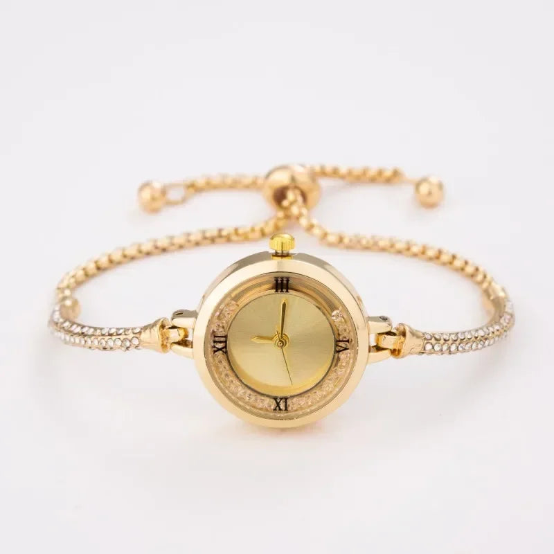 Orologio Bracciale Donna – Elegante Quadrante Piccolo al Quarzo