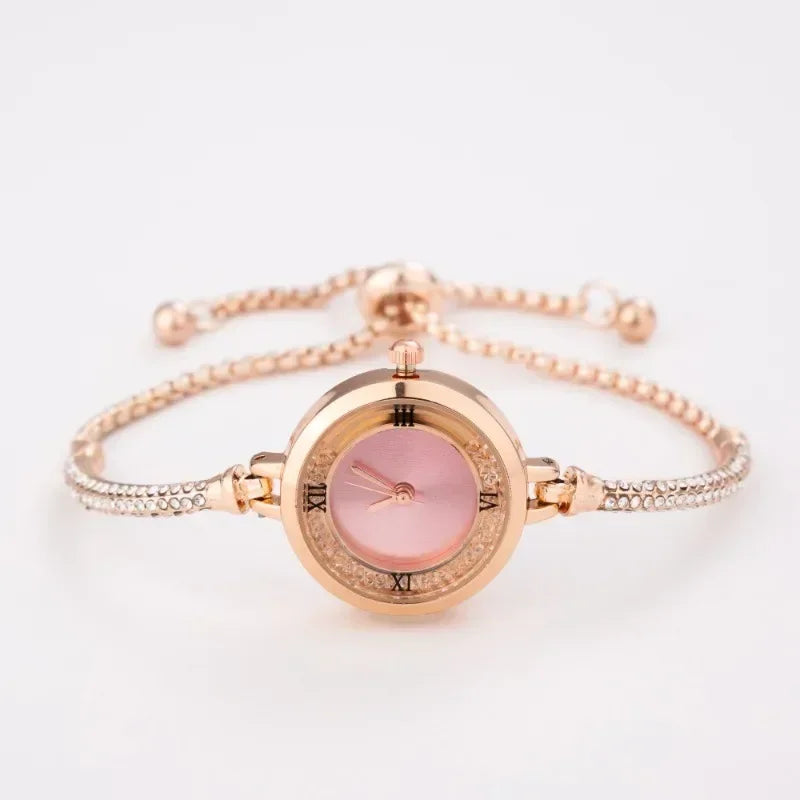 Orologio Bracciale Donna – Elegante Quadrante Piccolo al Quarzo