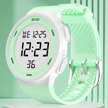 Orologio Donna Digitale Sport LED | Impermeabile 5ATM