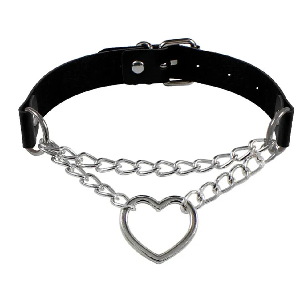Collana Gothic Punk Nera – uGlam