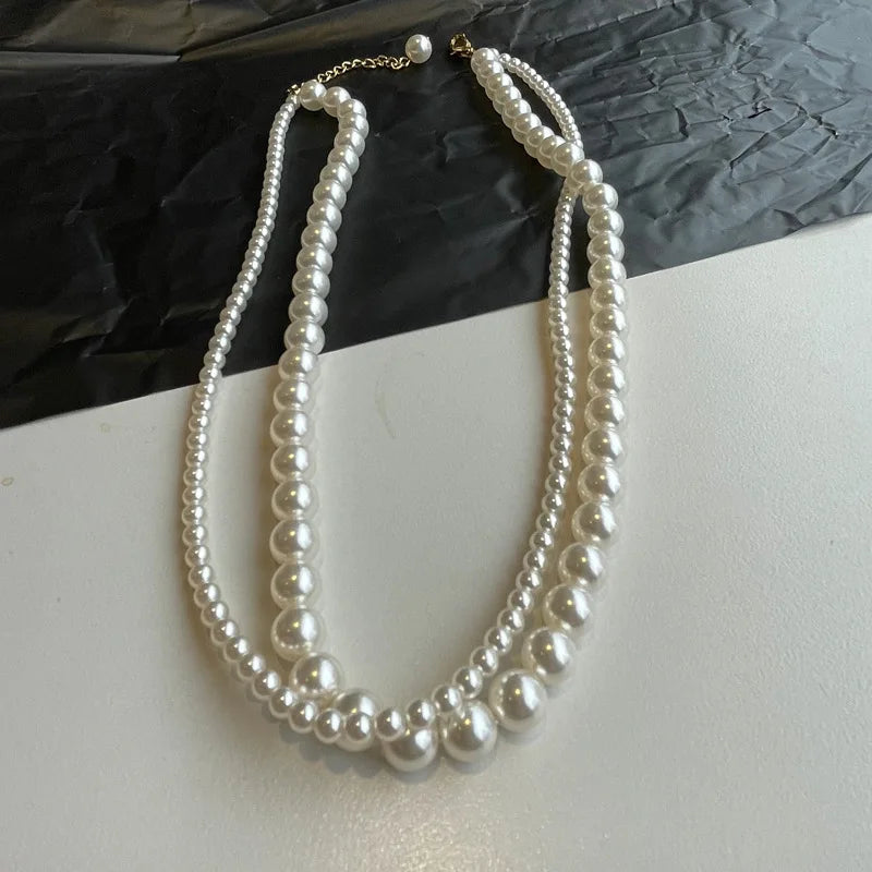 Collana Perle Doppio Strato – uGlam