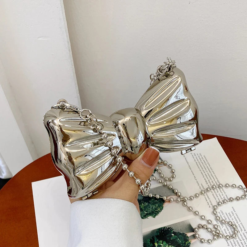 Mini Borsa a Spalla con Perle uGlam