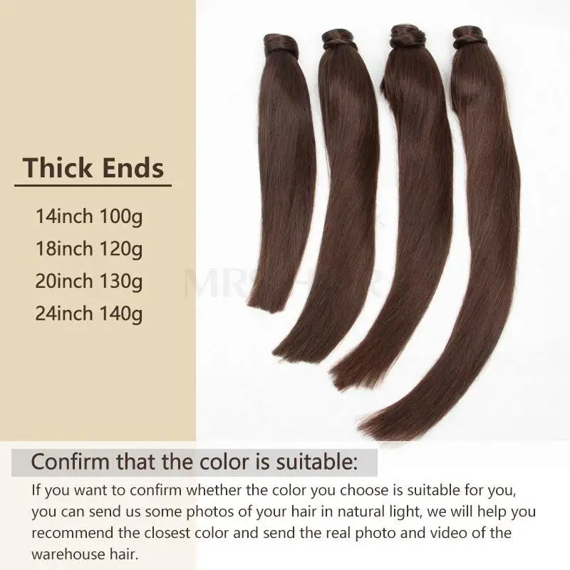 Chocolate Brown Human Hair Ponytail Real Natural Hair Clip In Ponytail Human Hair High Ponytails #2 Dark Brown 14-22 Inch