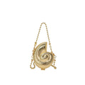 2024 New Metal Mini Conch Bag for Women Fashion Shoulder Bag Designer Lipstick Makeup Bag