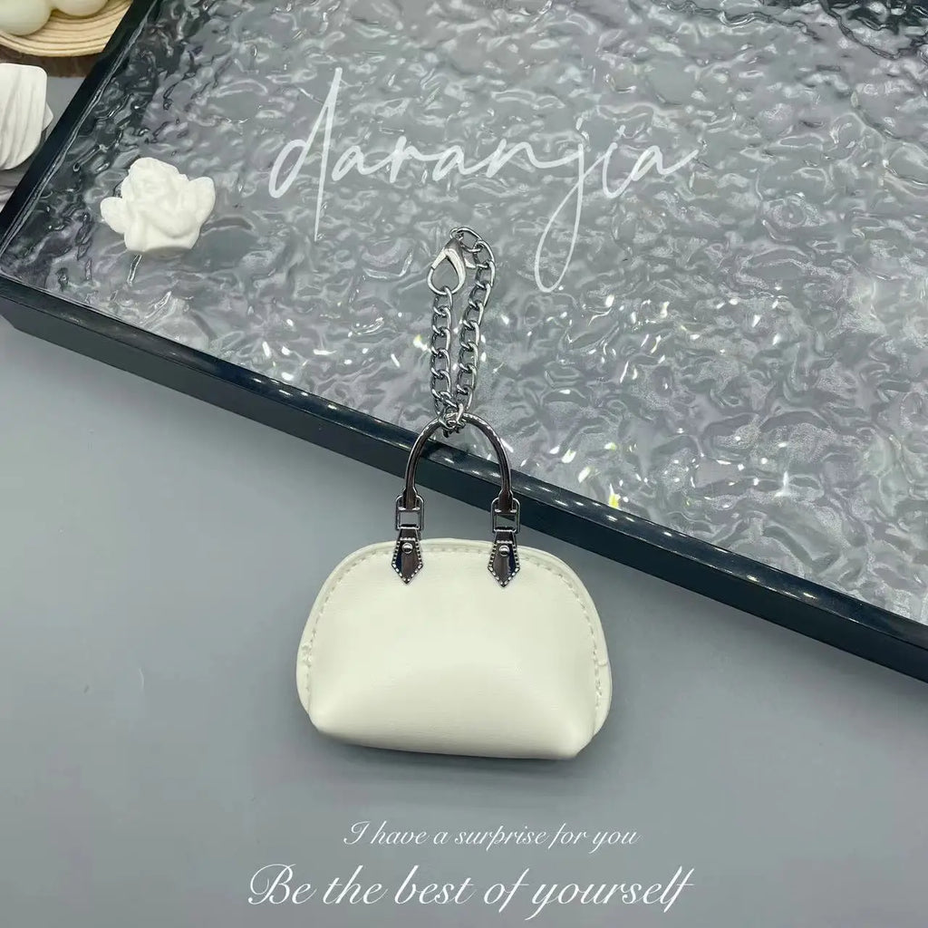 Mini Small Bag Exquisite Bag Pendant Chain Shell Bag Keychain Crossbody Bag Decoration Creative Gift DIY  Women Bag Accessarie