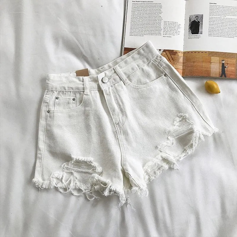 Shorts Denim Y2K Vita Alta – uGlam