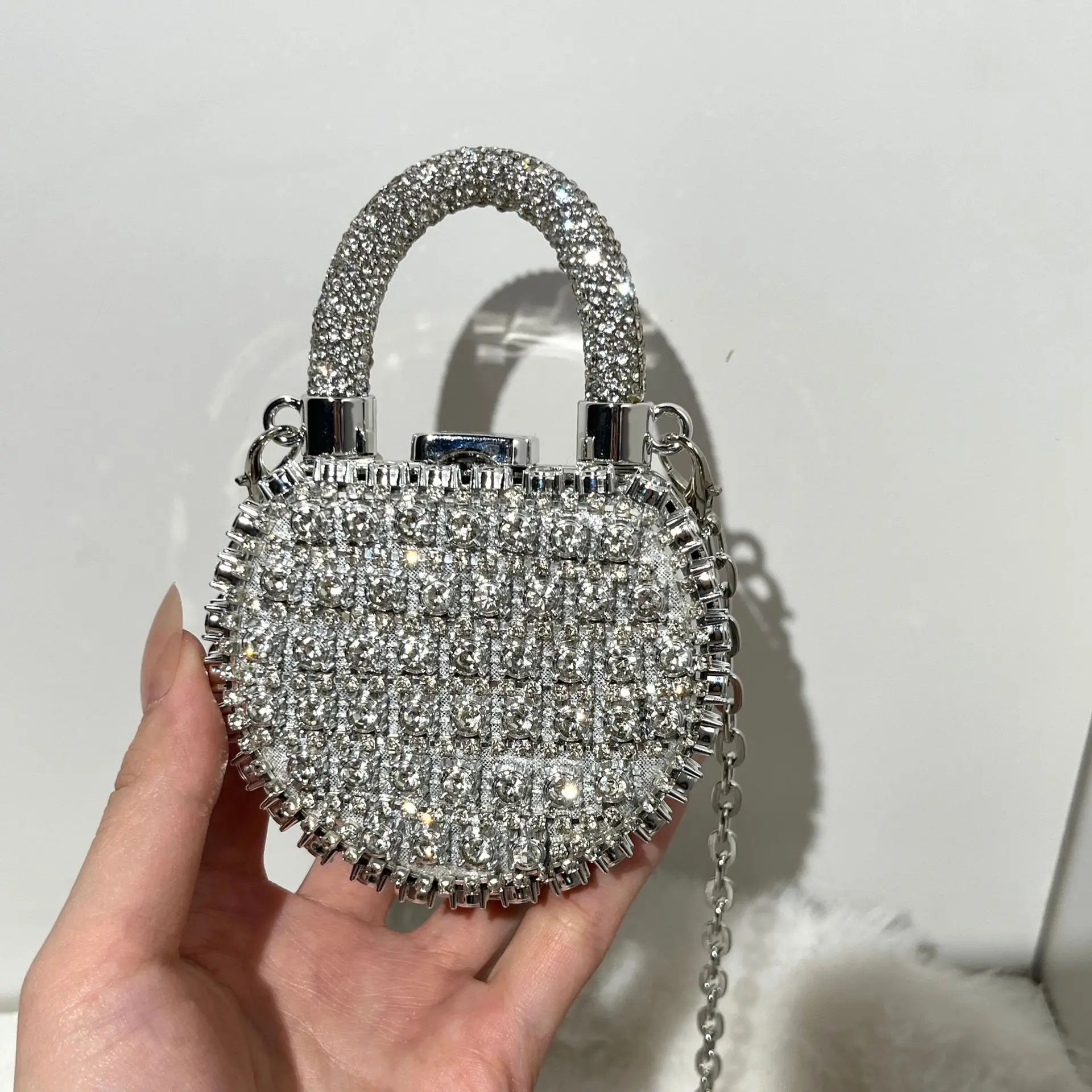 Mini da Sera Borse Catena Borsa a Tracolla Borsa Donna