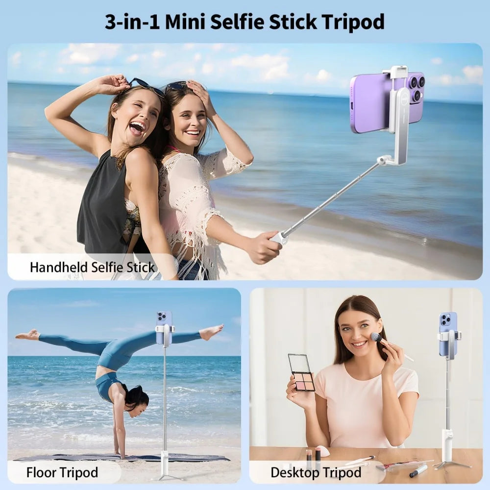 Mini Selfie Stick Treppiede Bluetooth – uGlam