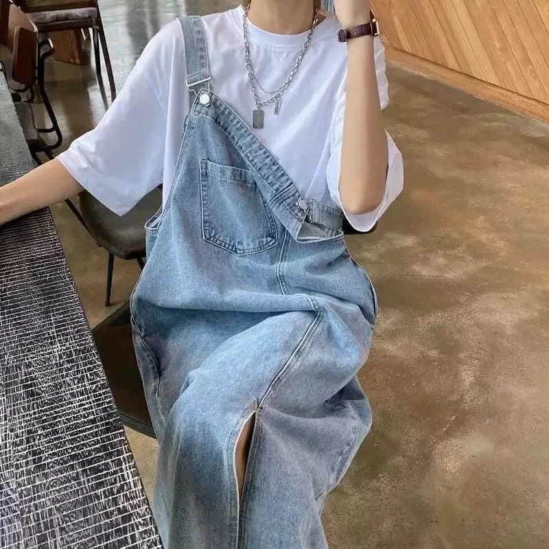 Vestito Denim con Spalline – uGlam