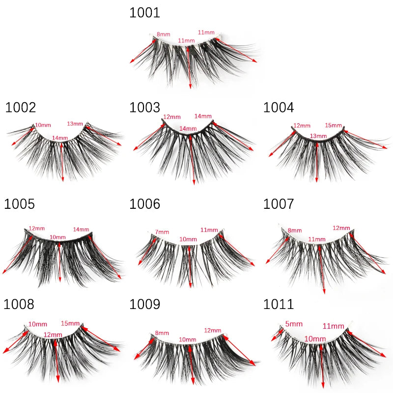 Ciglia Finte Faux Mink 3/5 Paia – uGlam