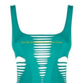 E56D Womens Swimsuit Hollow out Swimwear High Cut Bathing Suit for Surfing