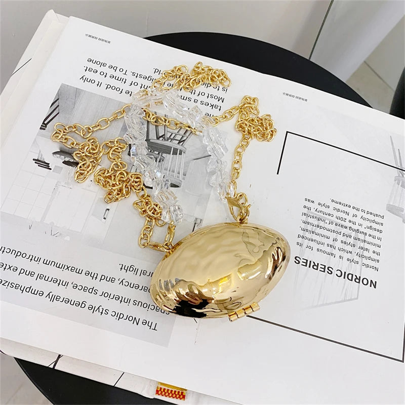 Mini Borsa a Spalla con Perle uGlam