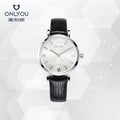 ONLYOU Elegant Women's Watch,featuring A Simple and Stylish Stainless Steel Strap,a Waterproof Design and A High-end,luxurious