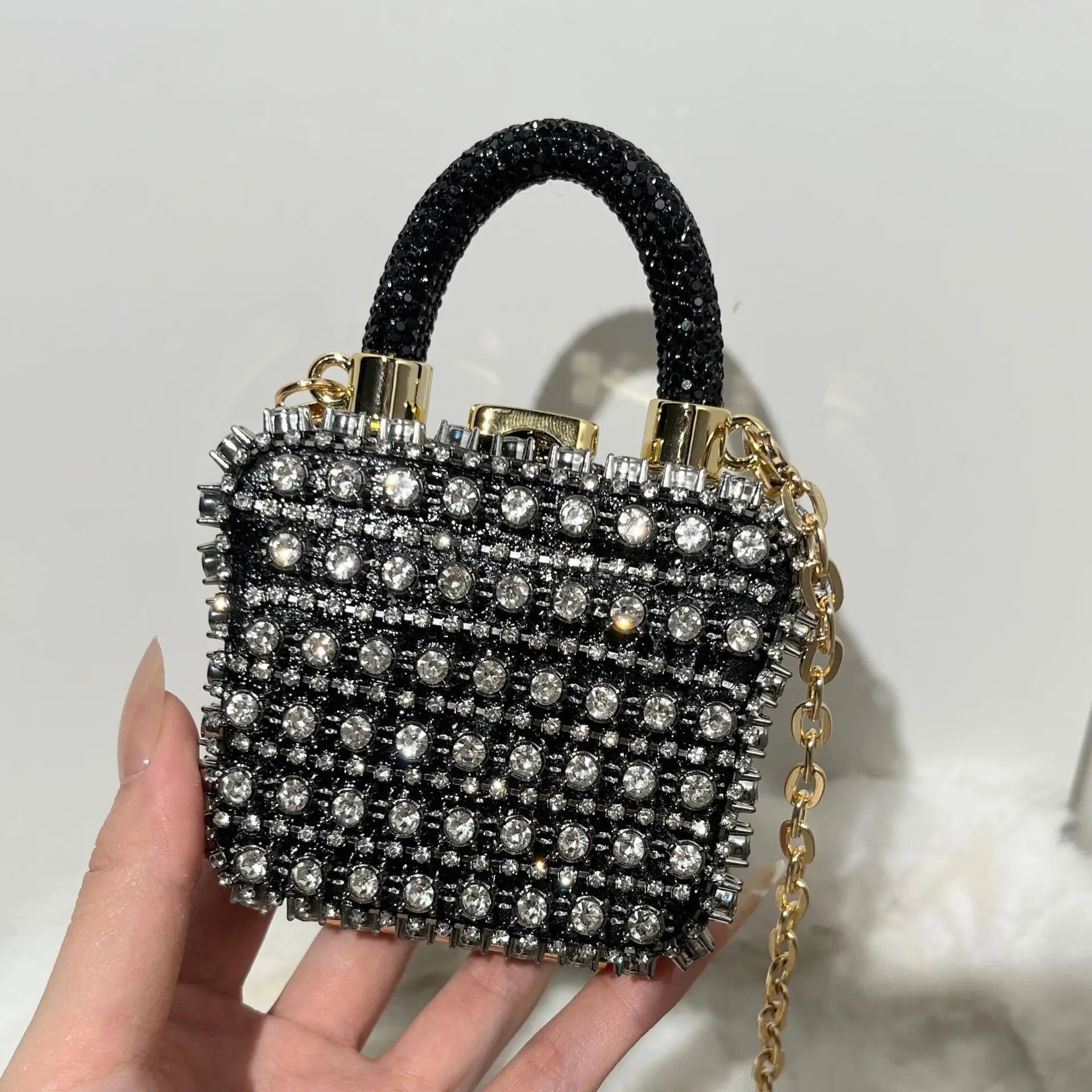 Mini da Sera Borse Catena Borsa a Tracolla Borsa Donna