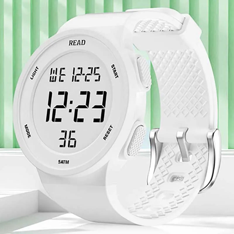 Orologio Donna Digitale Sport LED | Impermeabile 5ATM