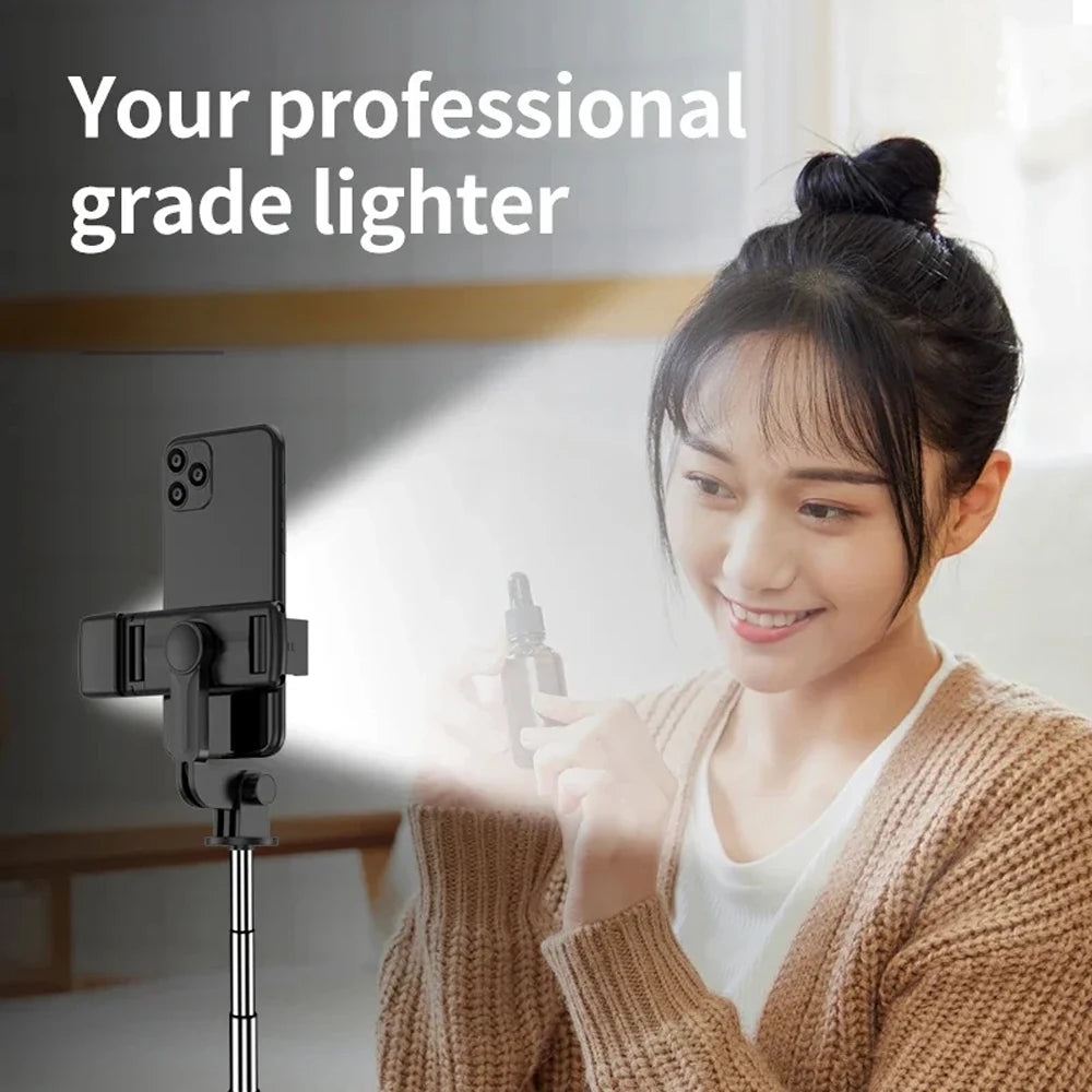 Selfie Stick 3in1 con Luce LED e Telecomando – uGlam