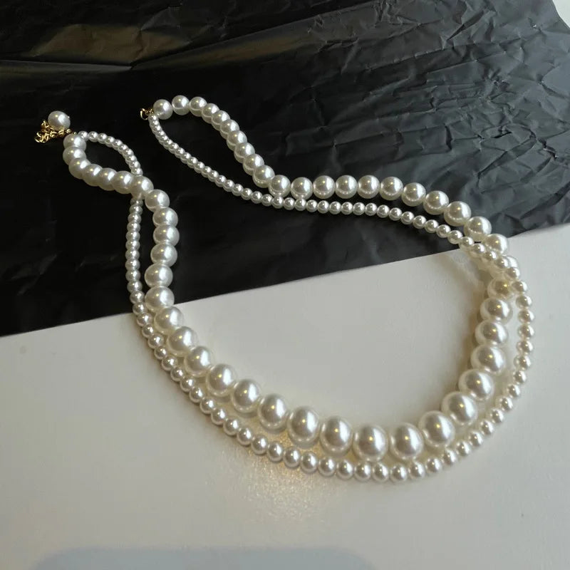 Collana Perle Doppio Strato – uGlam