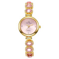 Orologio da Donna con Strass – Quadrante Piccolo, Movimento al Quarzo, Bracciale