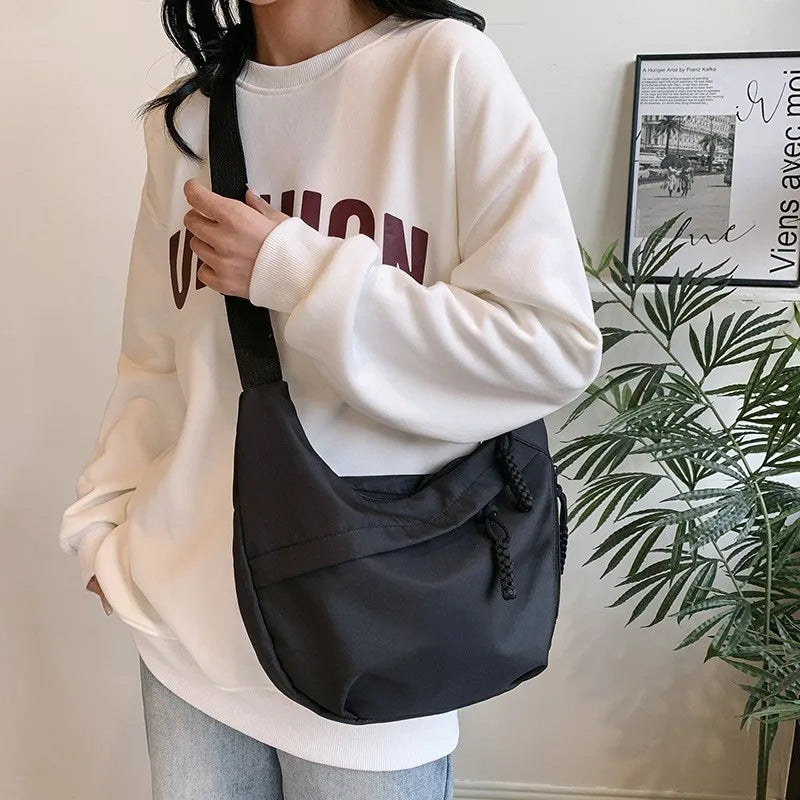 Mini Shell Crossbody Bag Lightweight Casual Street Style Small Shoulder Handbag For Women