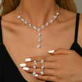 Set Gioielli Perle e Strass con Collana e Bracciale – uGlam