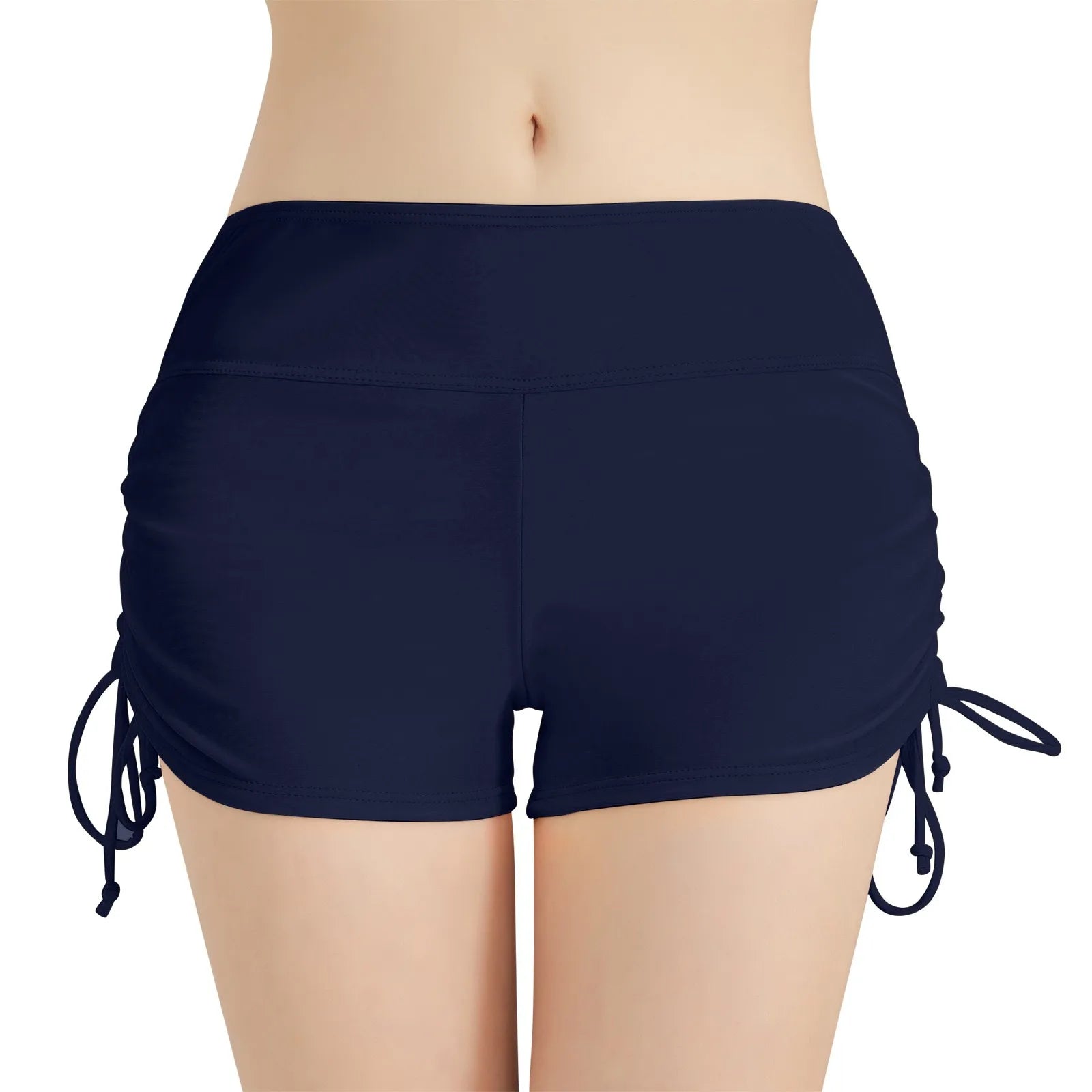 Shorts Bagno Donna Vita Alta | Coulisse Regolabile Tankini Bottom | 7 Colori S-XXL | uGlam