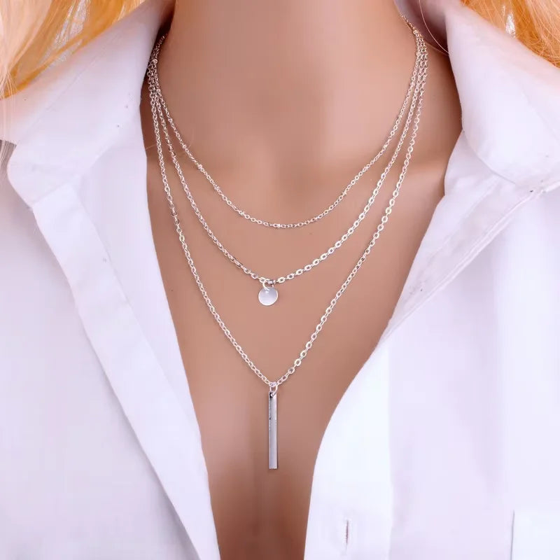 Catena Collana Dorato Collana Donna