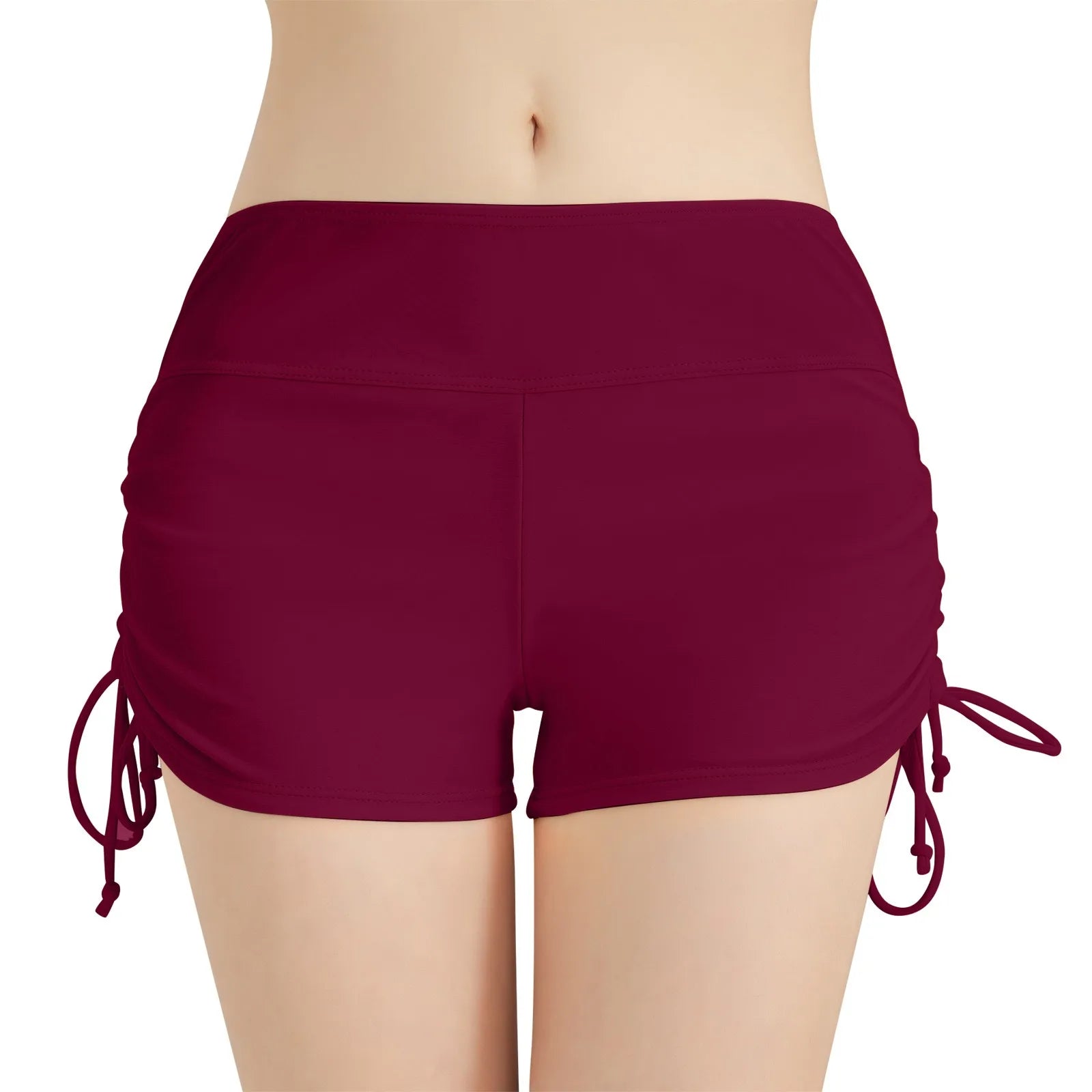 Shorts Bagno Donna Vita Alta | Coulisse Regolabile Tankini Bottom | 7 Colori S-XXL | uGlam